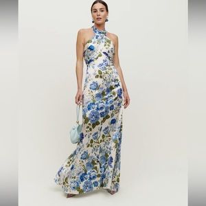 Reformation Veria Silk Dress